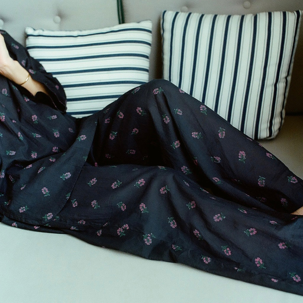 【sumiere】Sage pajamas / Glace flower