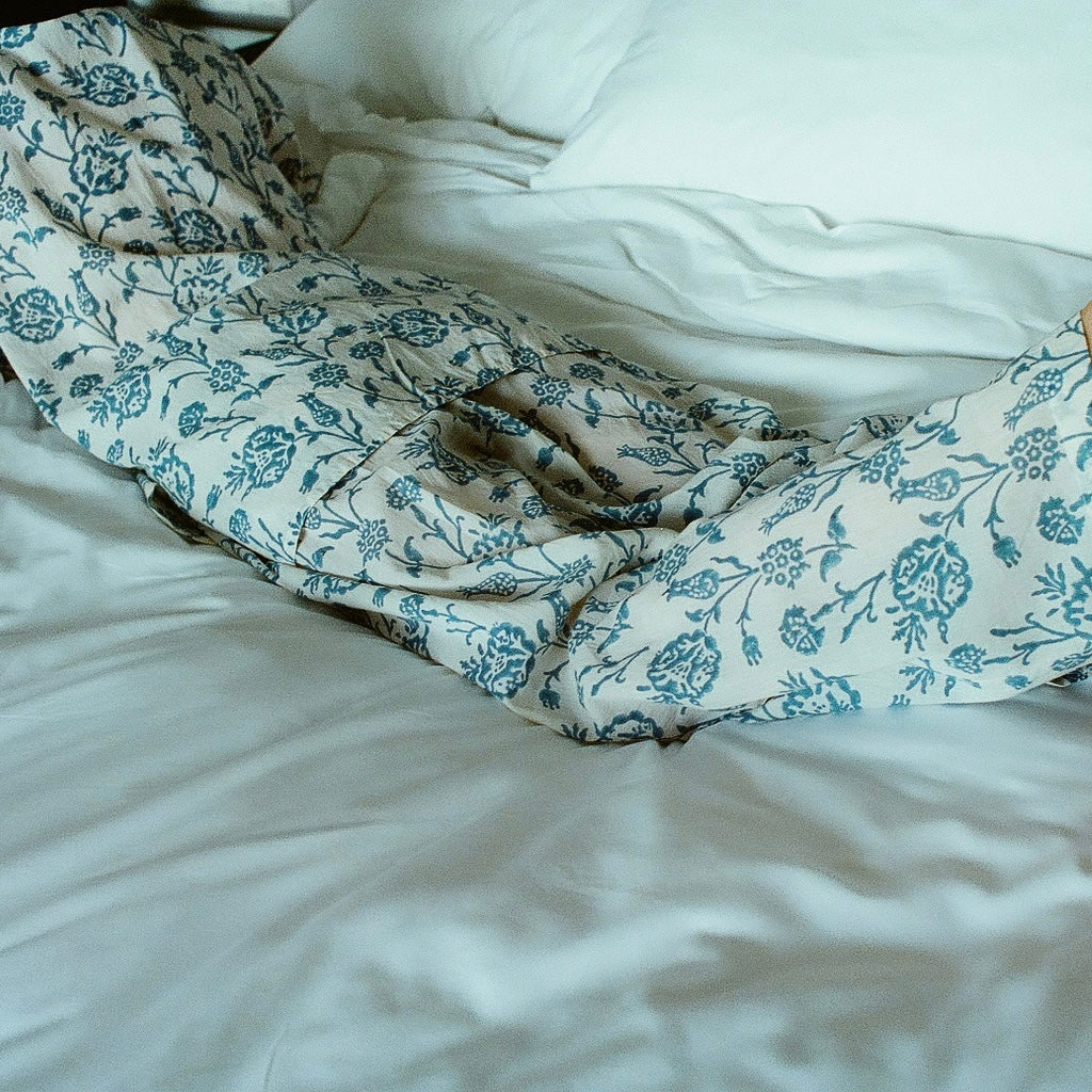 【sumiere】Sage pyjamas / Egyptian pomegranate