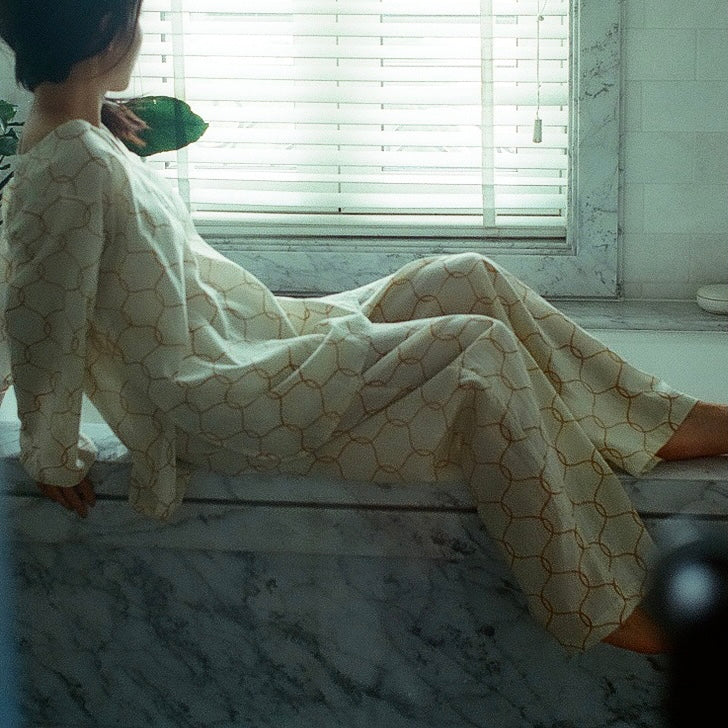 【sumiere】Sage pajamas / Queen's bed