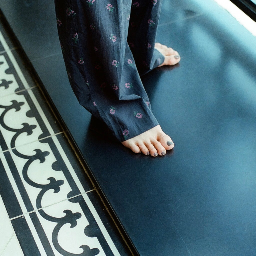 【sumiere】Sage pajamas / Glace flower
