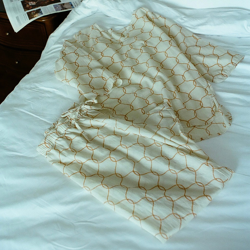 【sumiere】Sage pajamas / Queen's bed