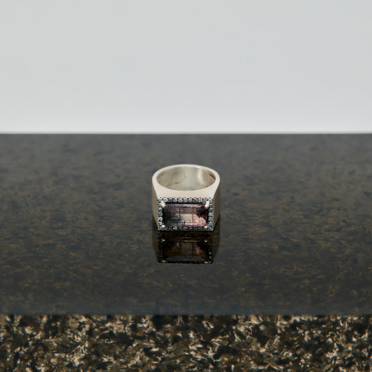 1305 Bi-color Tourmaline | One of a Kind Minya Pinky Ring