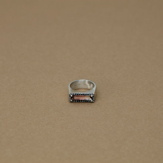 1306 Bi-color Tourmaline | One of a Kind Minya Pinky Ring