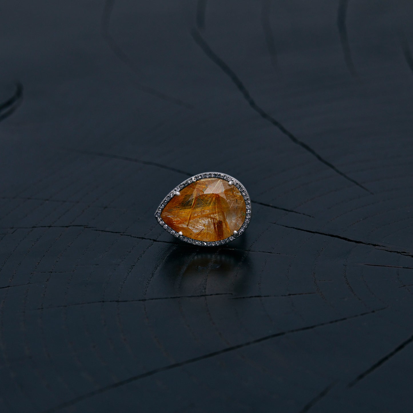 1338 Rutilated Quartz | One of a Kind Canan Ring