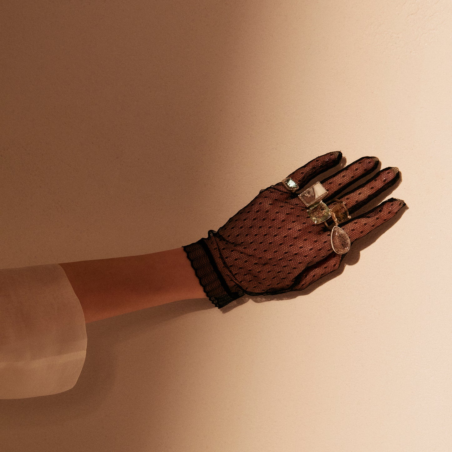 1456 Garden Quartz | One of a Kind Gimel Ring