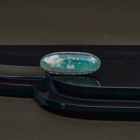 1401 Leaf Agate | One of a Kind Canan Ring