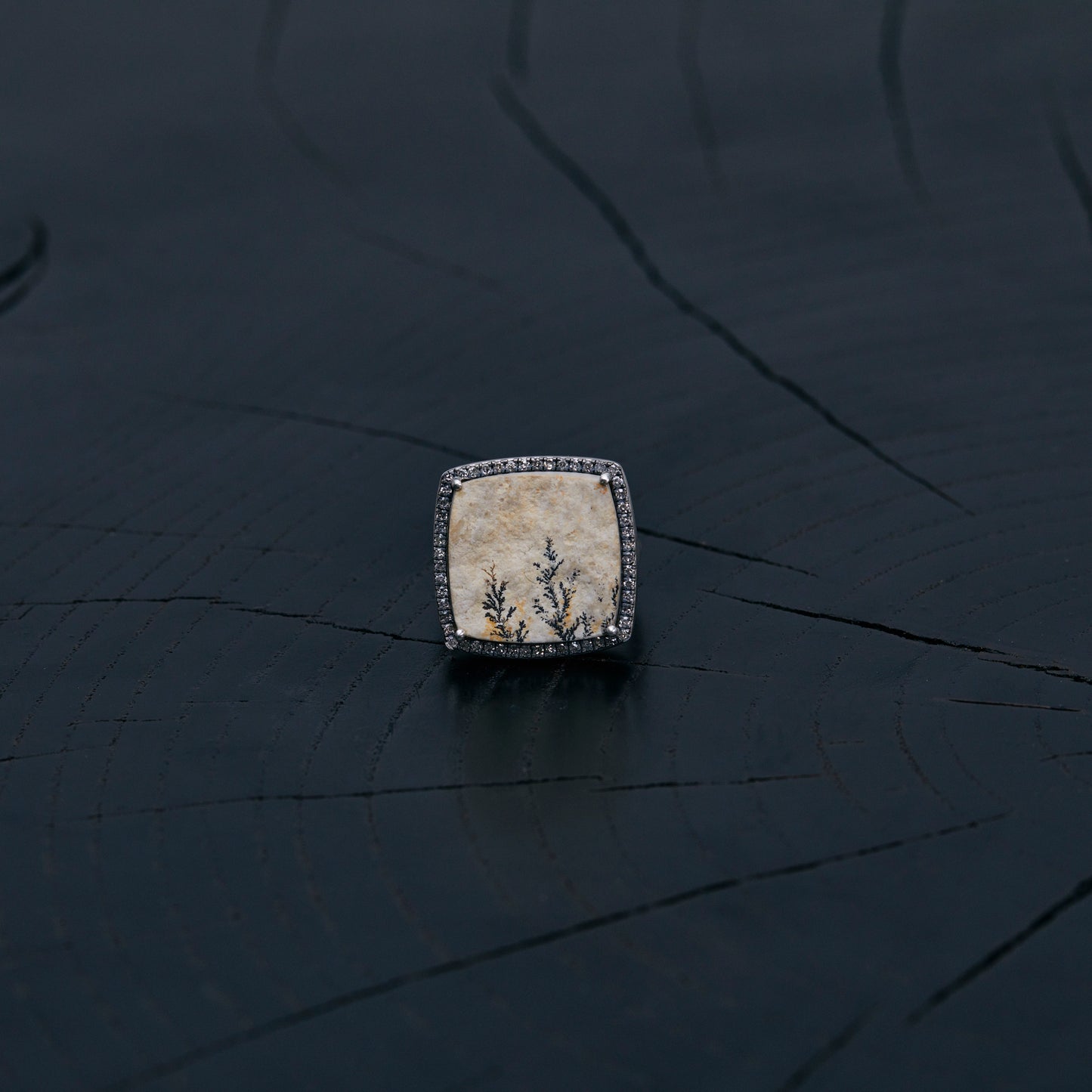 1407 Dendrite Jasper | One of a Kind Canan Ring