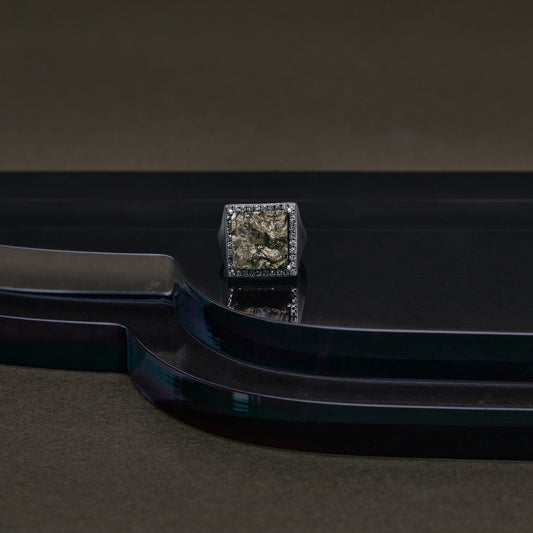 1427 Pyrite | One of a Kind Cana Pinky Ring