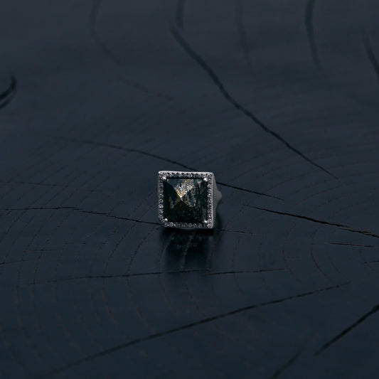 1428 Magnetite | One of a Kind Cana Pinky Ring