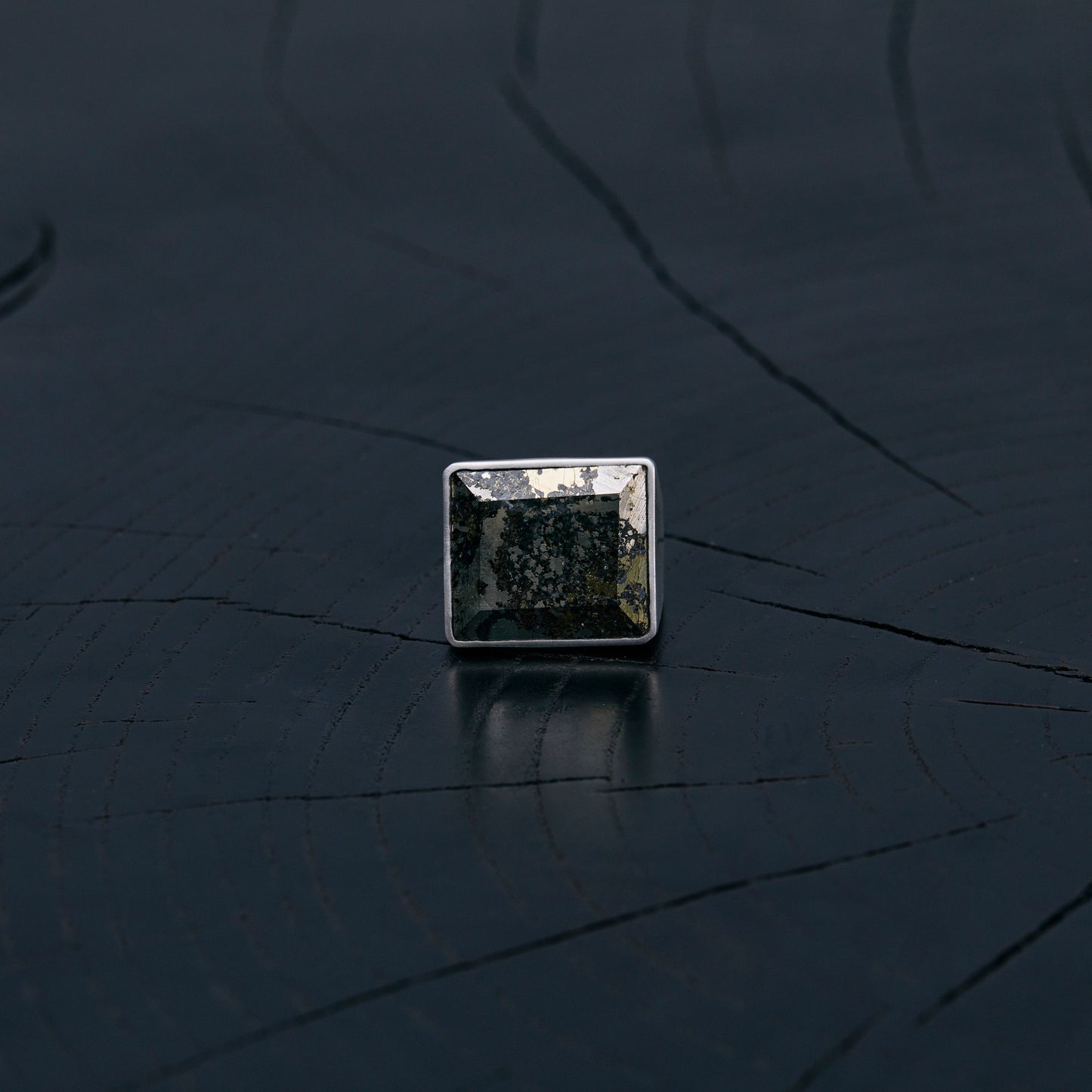 1453 Magnetite | One of a Kind Gimel Ring