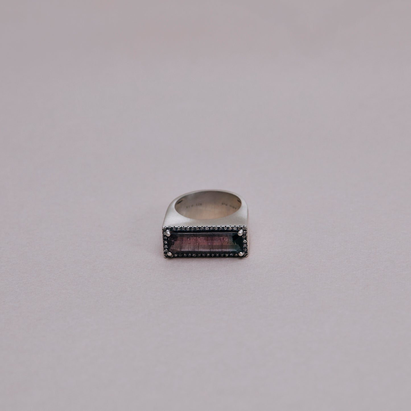 1459 Bi-color Tourmaline | One of a Kind Minya Pinky Ring