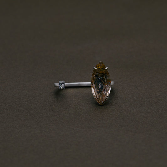 1473 Rutilated Quartz | One of a Kind Mare Ring