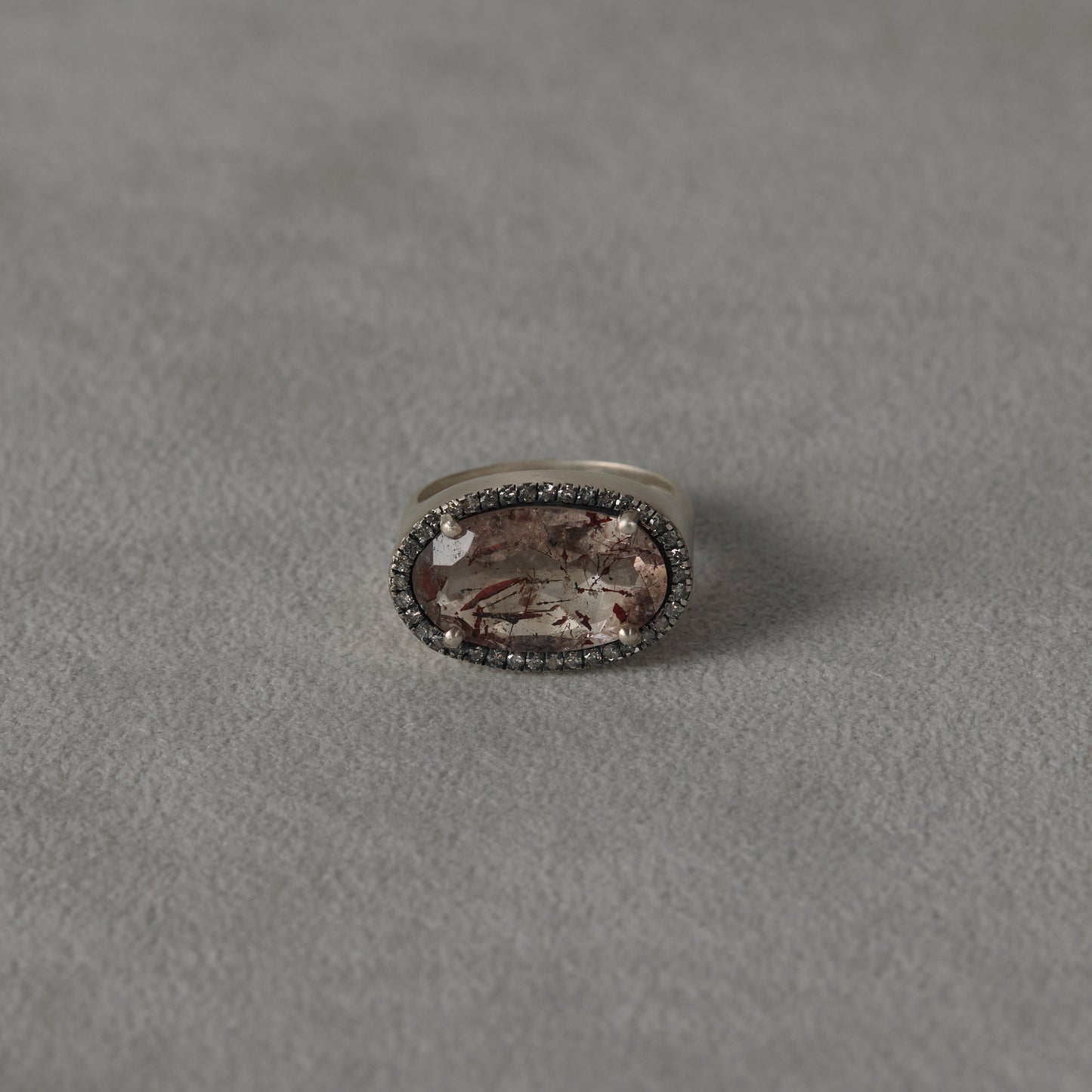 1911 Super Seven Quartz | One of a Kind Canan Pinky Ring