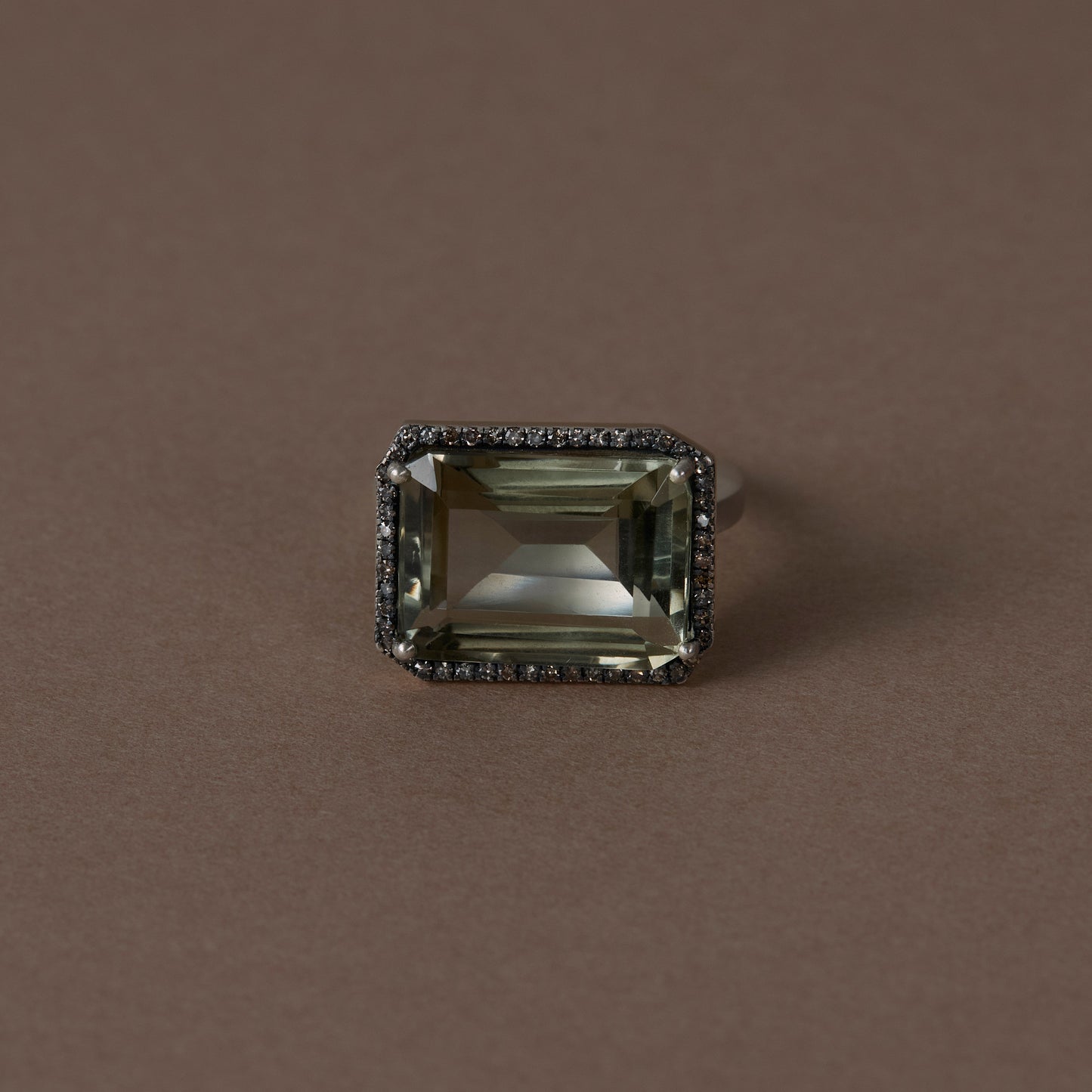 1919 Green Amethyst | Reni Ring