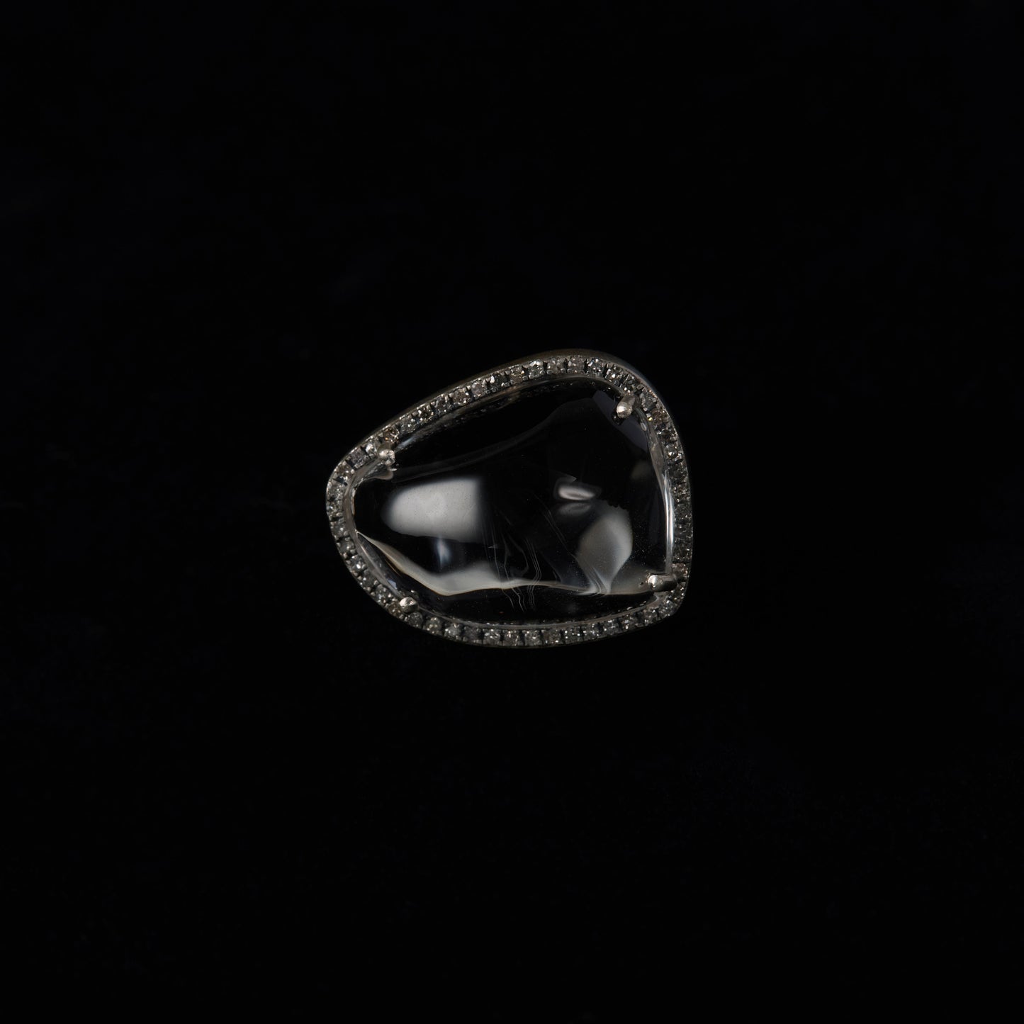 1923 Rock Crystal | One of a Kind Canan Ring