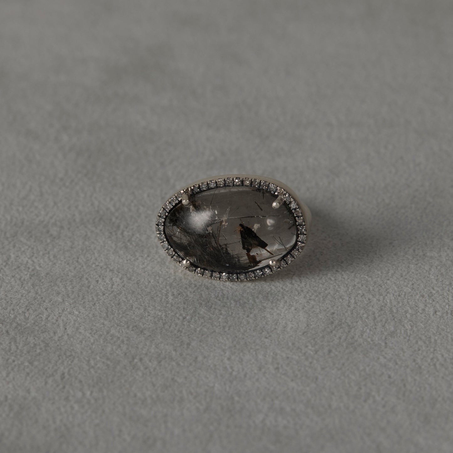1927 Tourmaline in Quartz | One of a Kind Canan Ring