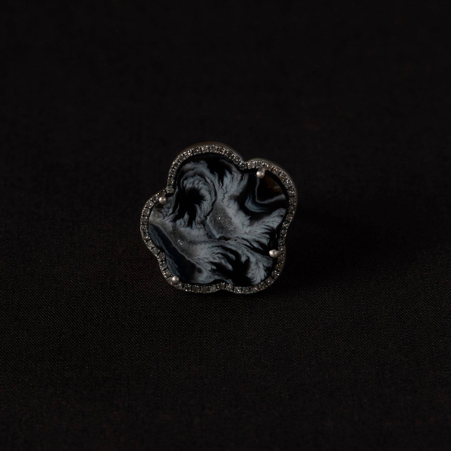 1959 Crystallized Agate | One of a Kind Canan Ring