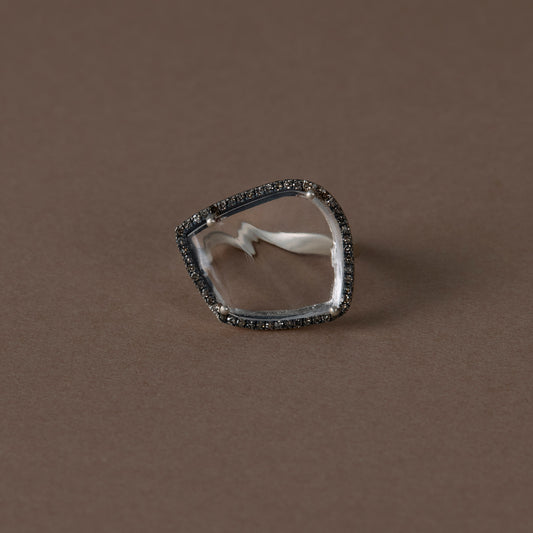 1962 Rock Crystal | One of a Kind Reni Ring