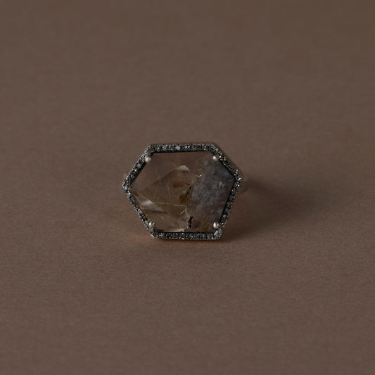1970 Garden Quartz | One of a Kind Reni Ring