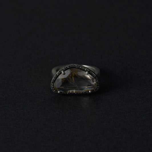 1978 Rutilated Quartz | One of a Kind Reni Ring