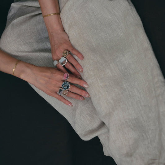 1918 Rutilated Quartz | Reni Ring