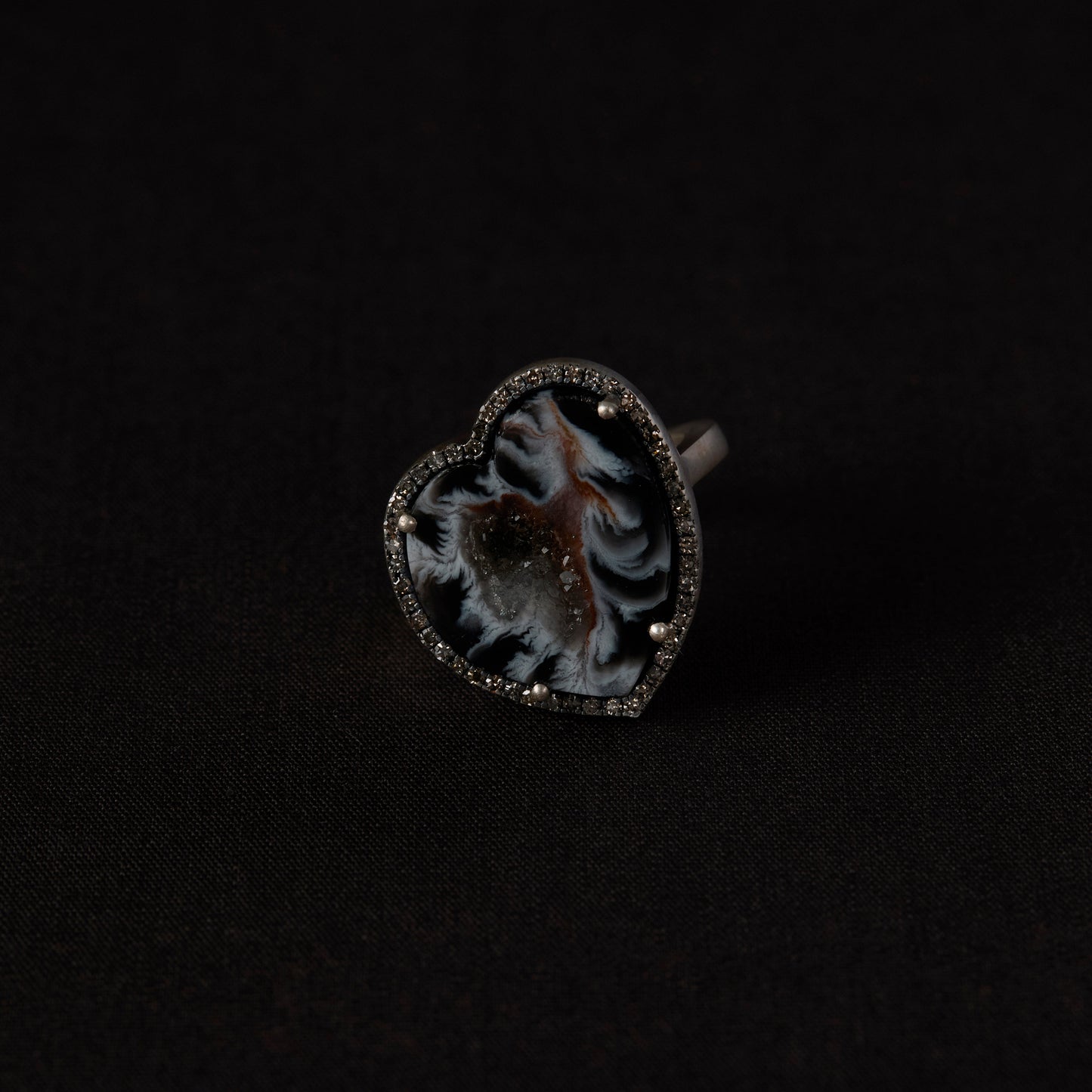 1992 Crystallized Agate | One of a Kind Reni Ring