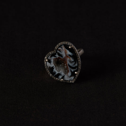 1992 Crystallized Agate | One of a Kind Reni Ring