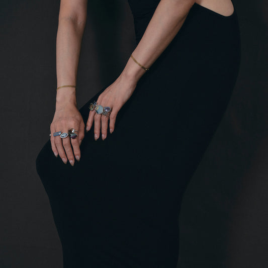 1919 Green Amethyst | Reni Ring