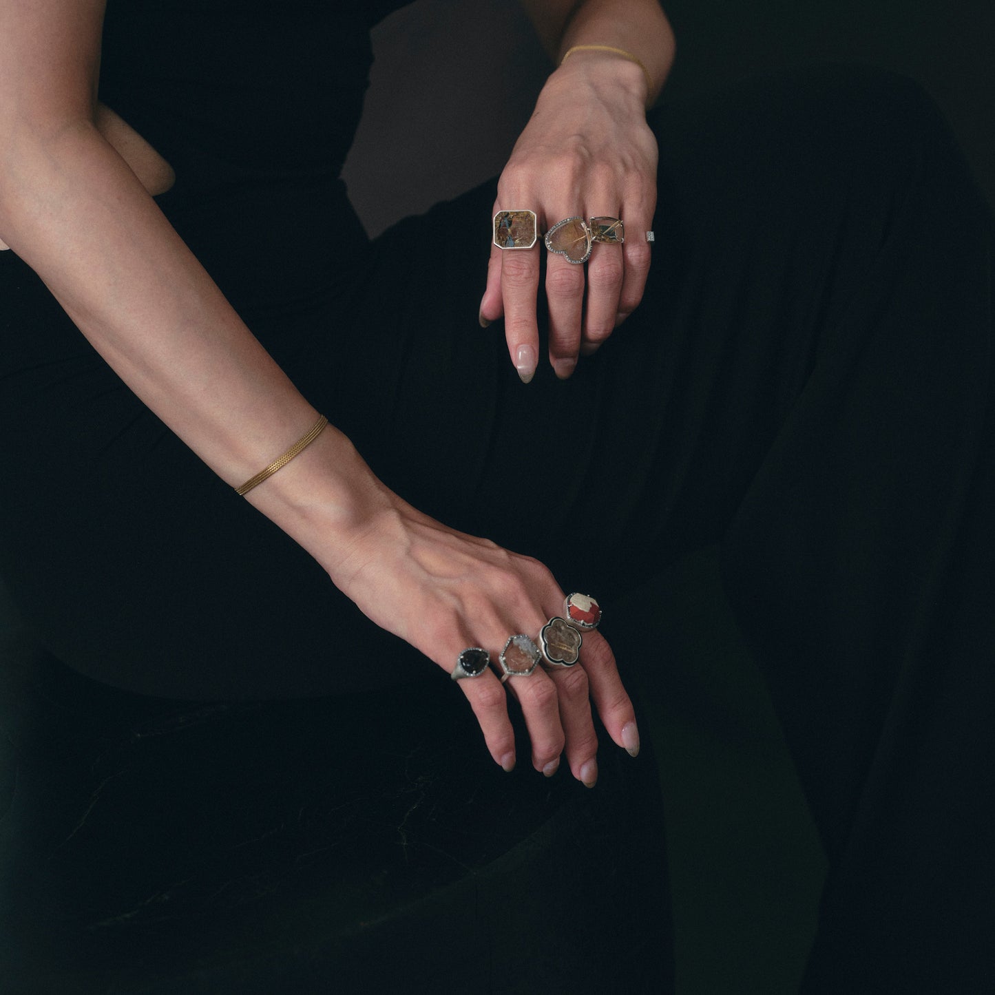 1913 Super Seven Quartz | One of a Kind Canan Ring
