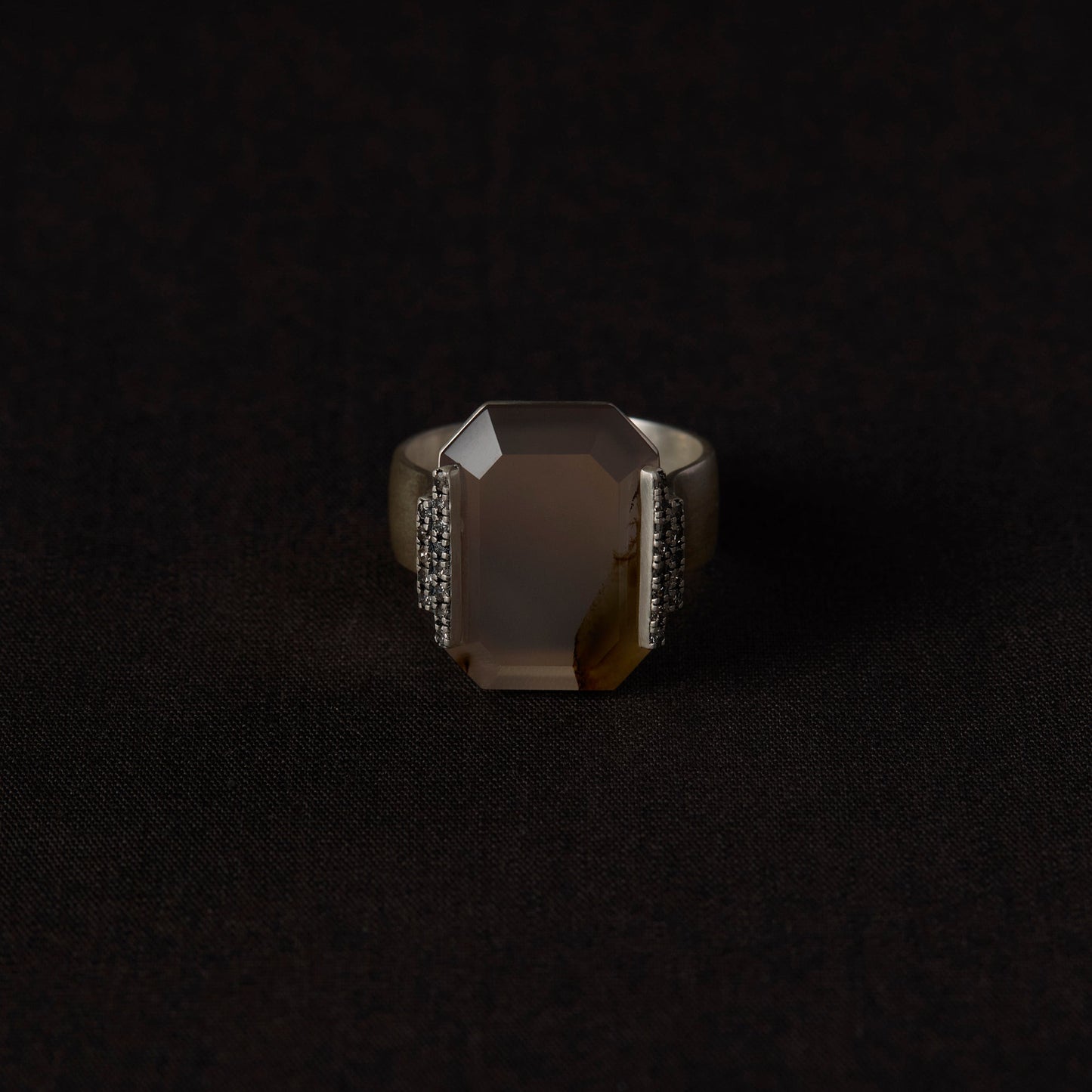 2018 Dendrite Agate | One of a Kind Adlin Ring