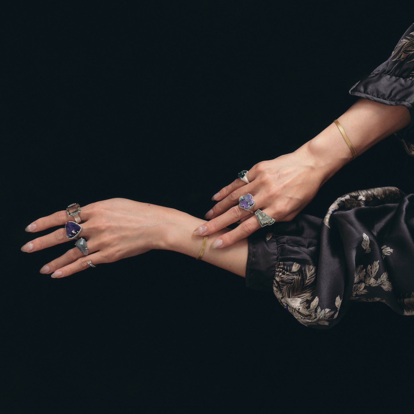 2023 Green Ametyst | One of a Kind Adlin Ring