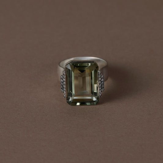 2023 Green Ametyst | One of a Kind Adlin Ring