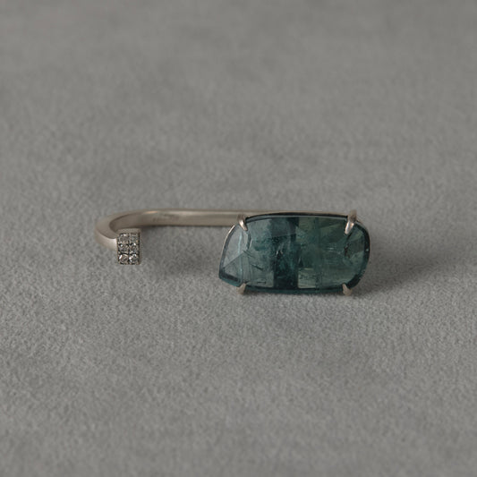 2030 Green Tourmaline | One of a Kind Mare Ring