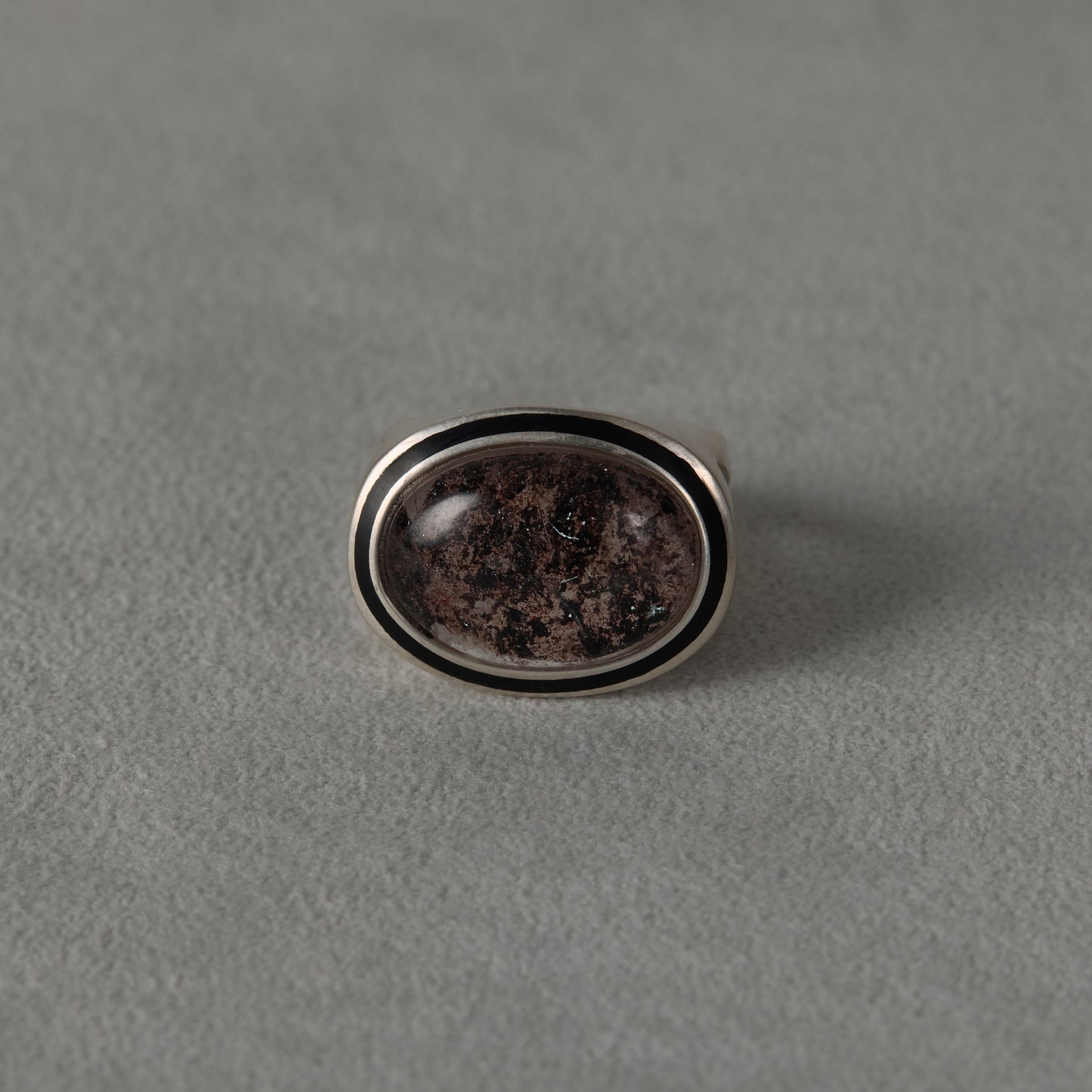 2037 Garden Quartz | One of a Kind Mib Black Ring
