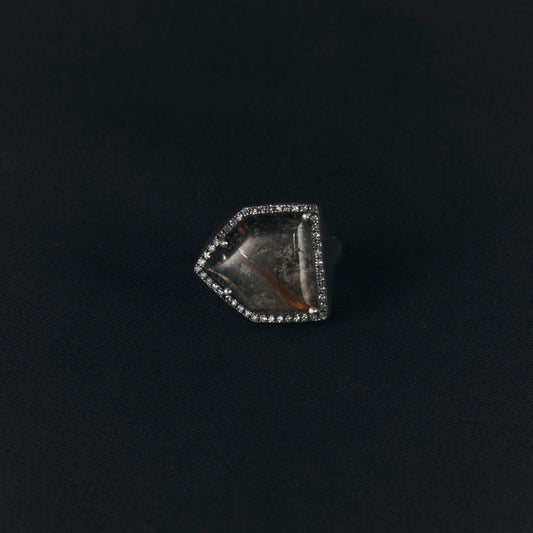 2073 Rutilated Quartz | One of a Kind Canan Ring