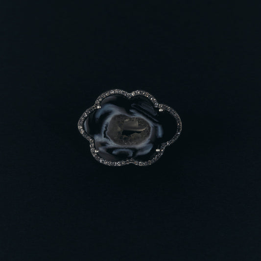 2109 Crystallized Agate | One of a Kind Canan Ring