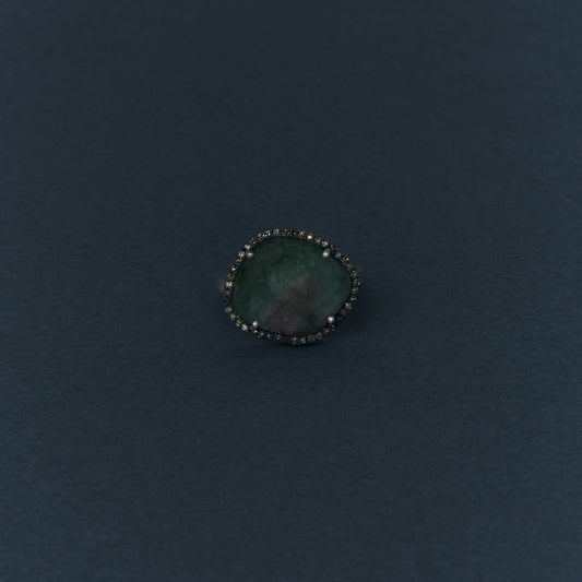 2168 Bi-color Tourmalin | One of a Kind Reni Ring