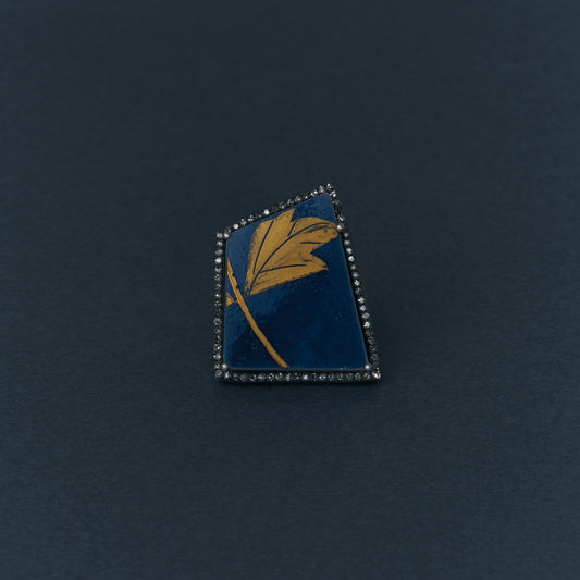 2203 Kutani porcelain 錦山窯 | One of a kind Canan Ring