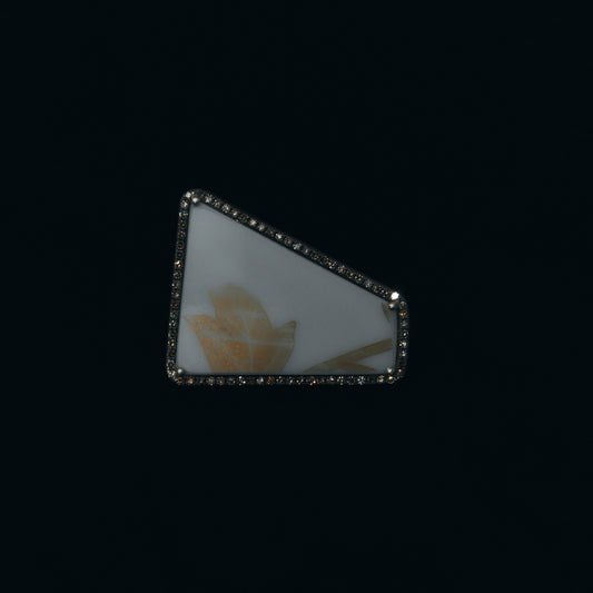 2209 Kutani porcelain 錦山窯 | One of a kind Reni Ring