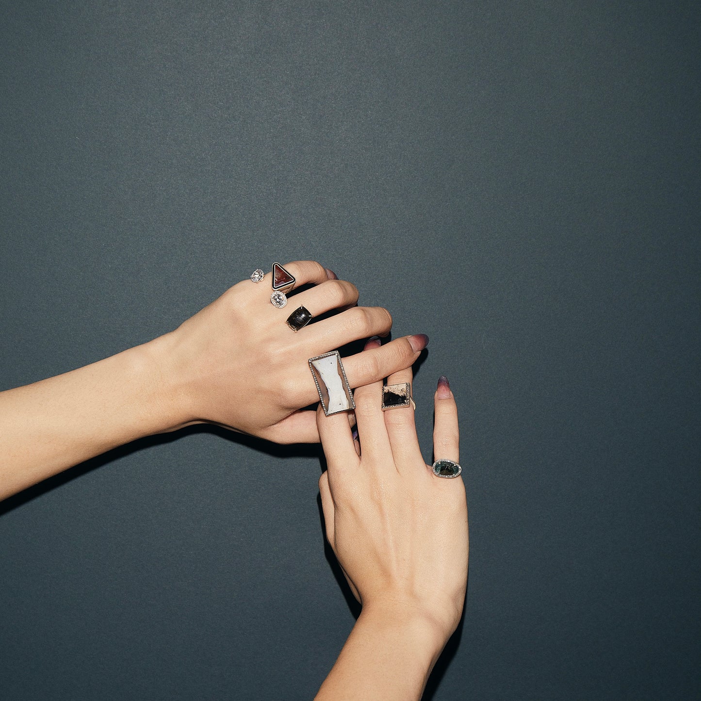 453 Palm Root Fossil | One of a Kind Canan Pinky Ring