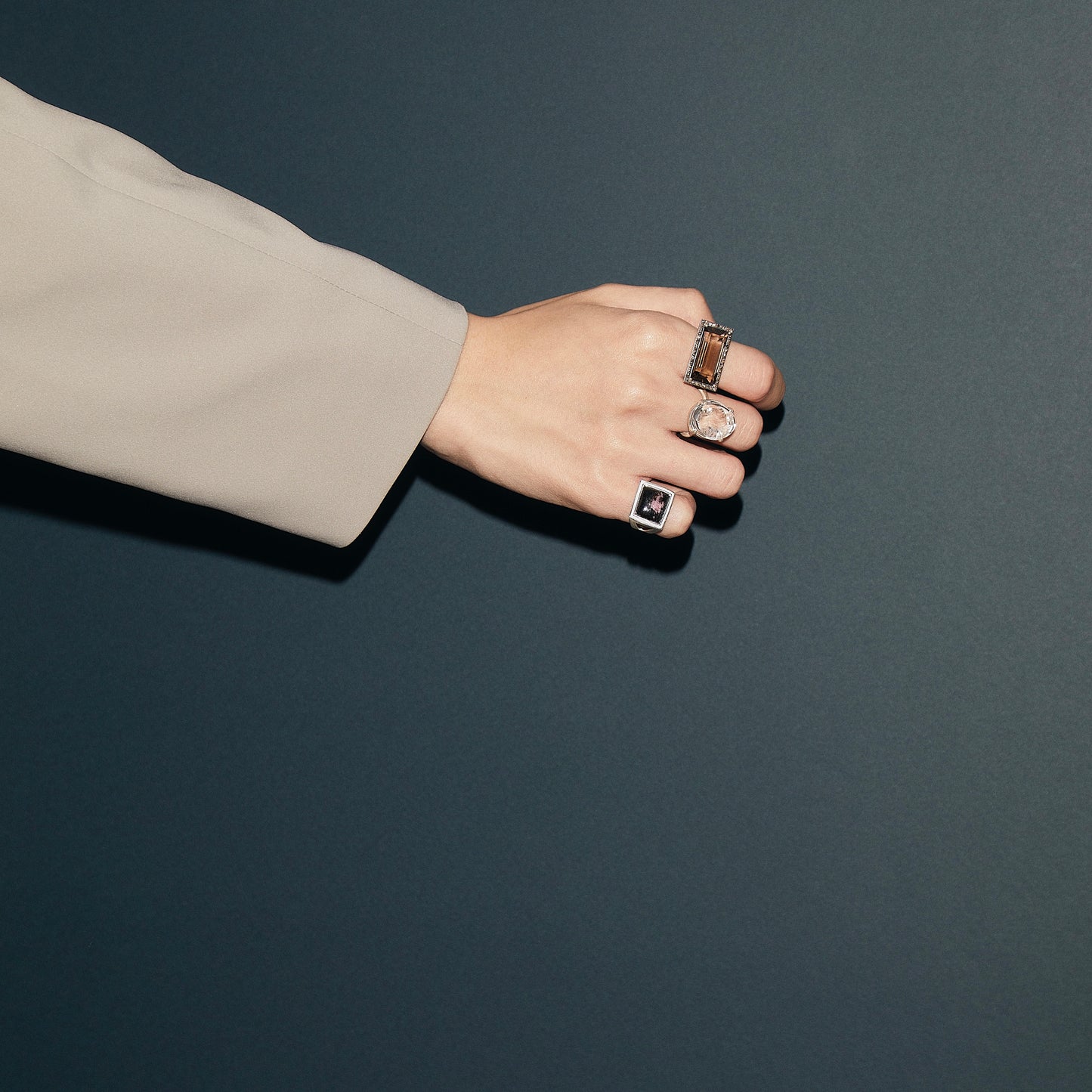 501 Smoky Quartz | One of a Kind Reni Ring