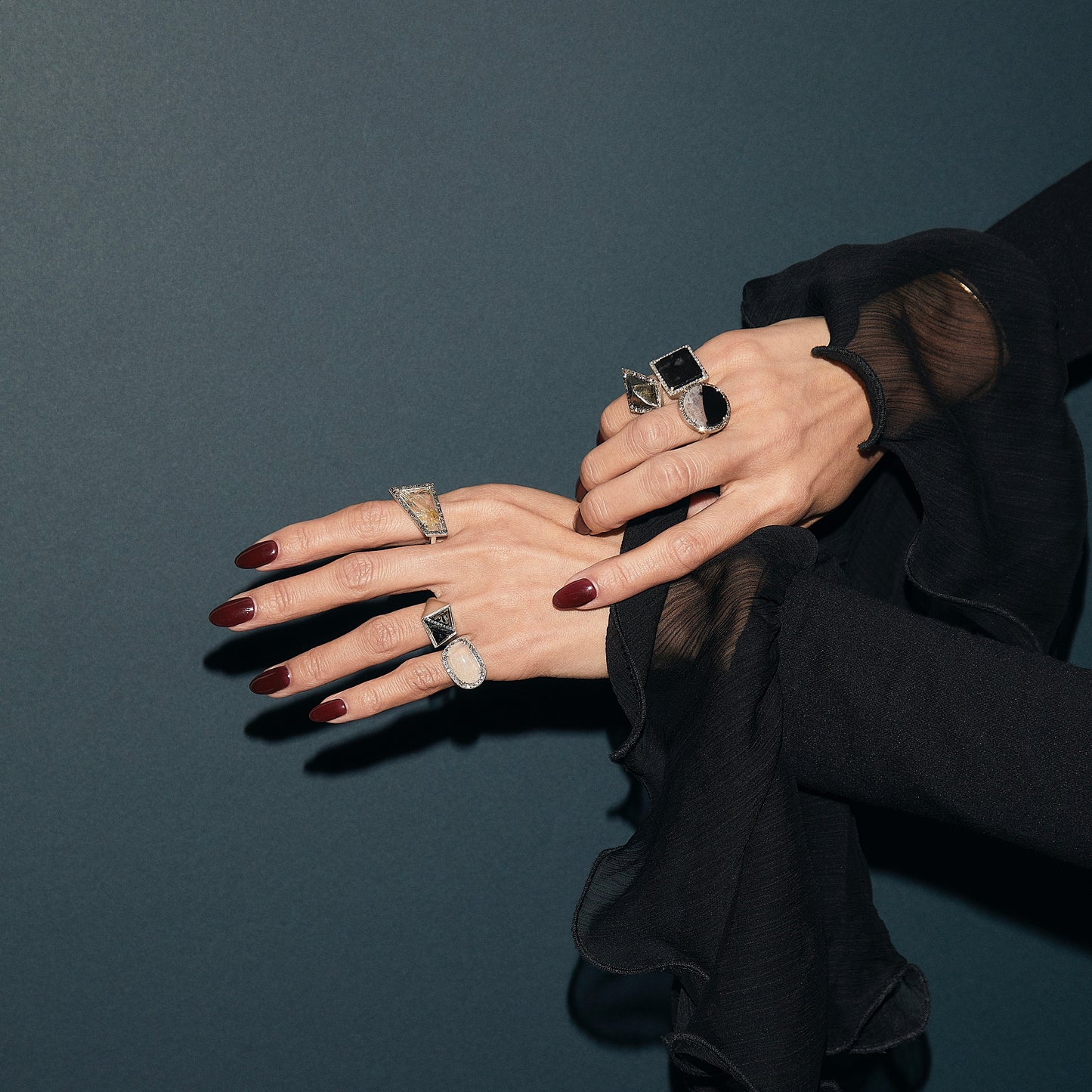 476 Covellite | One of a Kind Nelum Ring