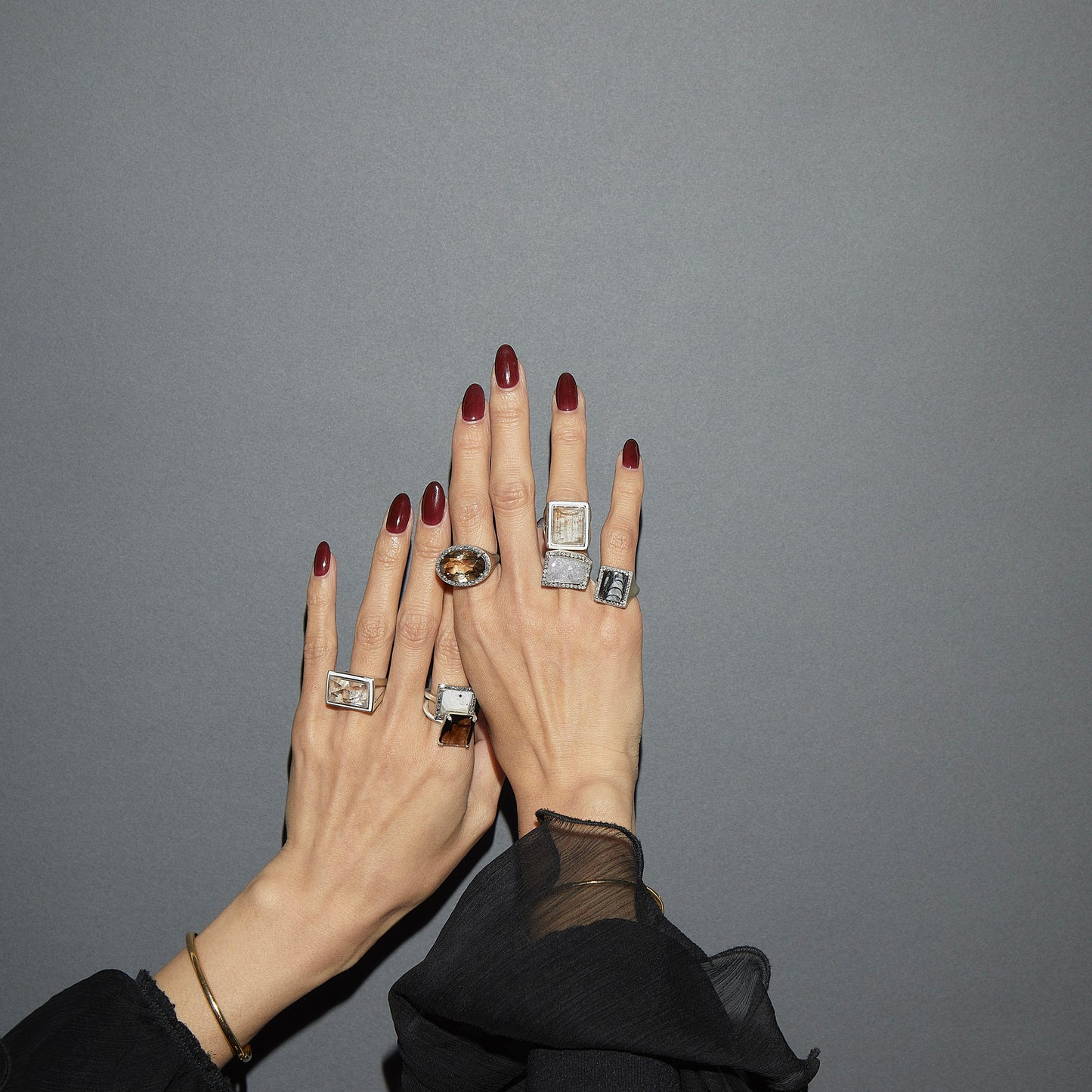 591 Crystallized Agate | One of a Kind Reni Ring