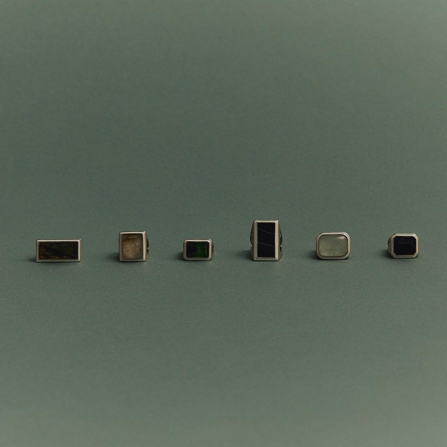 601 Green Tourmaline | One of a Kind Mibu Ring
