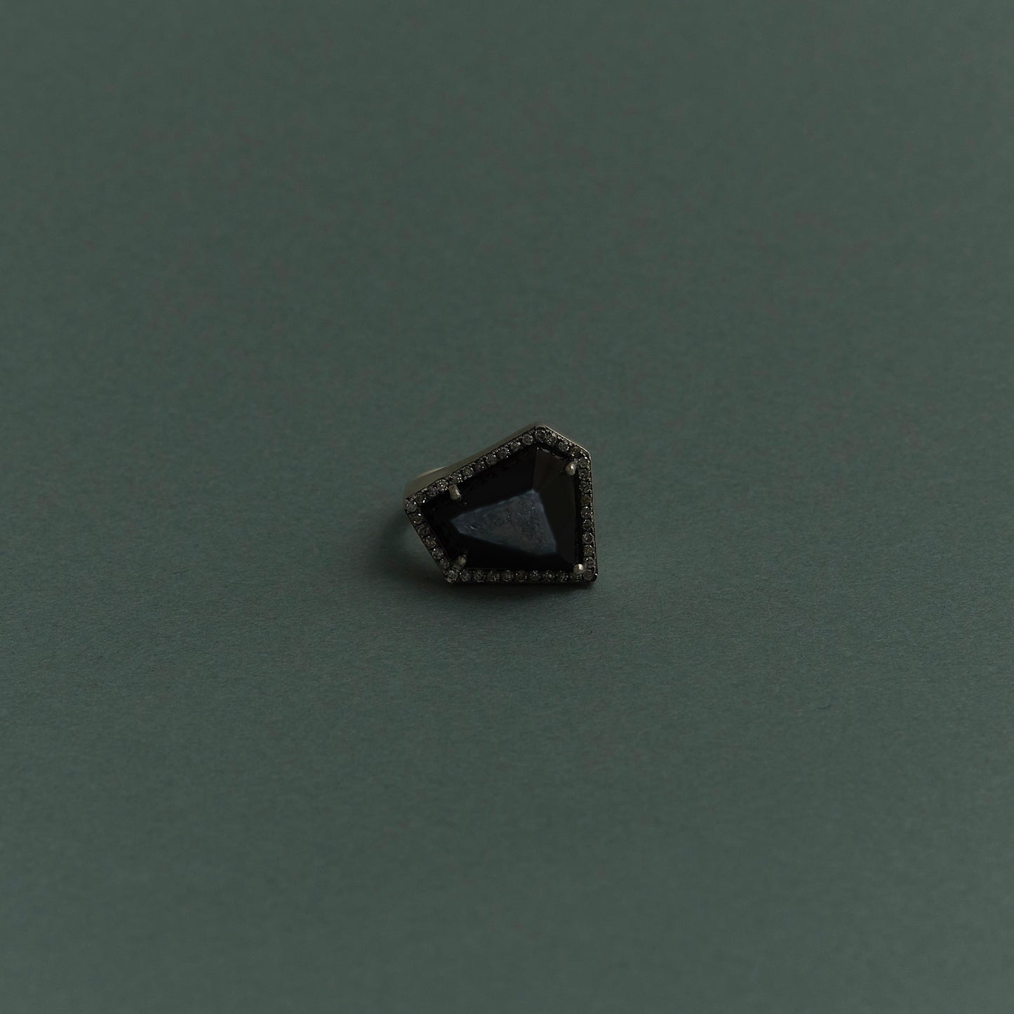 554 Crystallized Onyx | One of a Kind Canan Ring