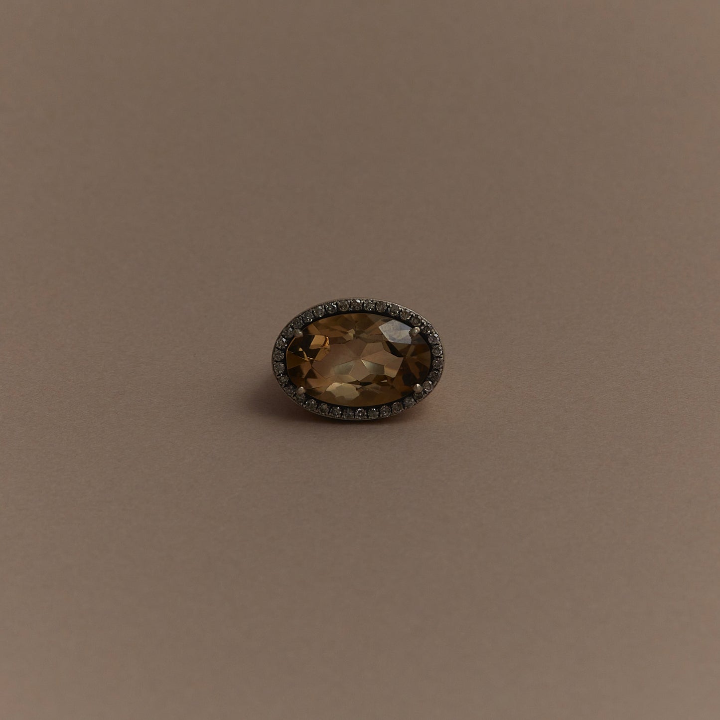 428 Smoky Quartz | One of a Kind Canan Ring