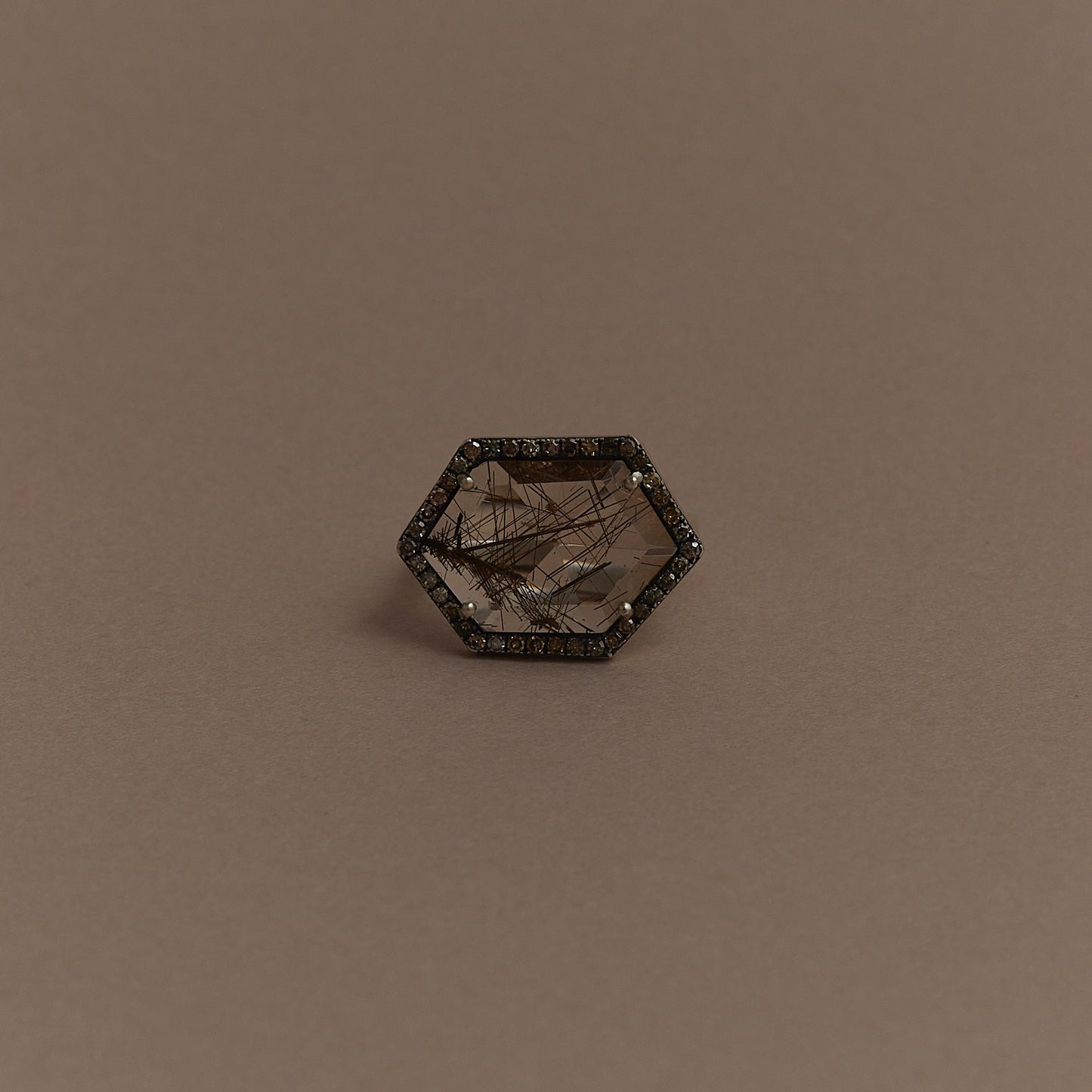 577 Rutilated Quartz | One of a Kind Reni Ring