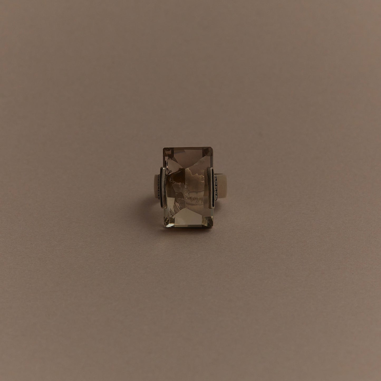 469 Smoky Quartz | One of a Kind Kina Ring