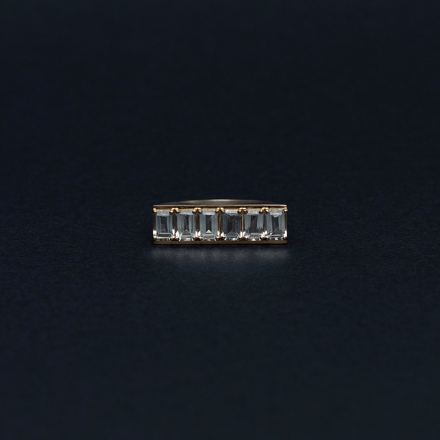 728 White Topaz | Nelum Ring