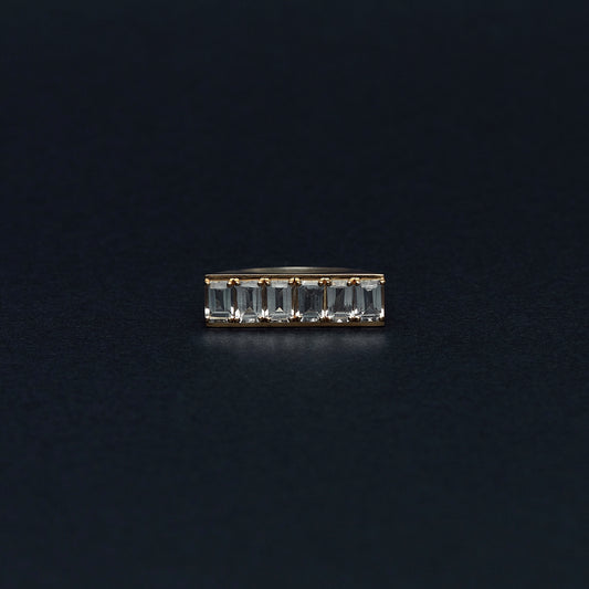 728 White Topaz | Nelum Ring